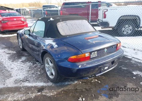 1998 BMW Z3 2.8 из США, поврежденный, VIN 4USCJ3326WLC10874